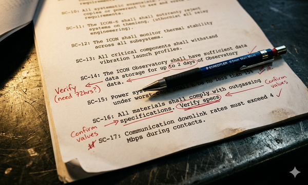 What a verifiable requirement actually looks like : an ECSS-E-ST-10-06 worked example
